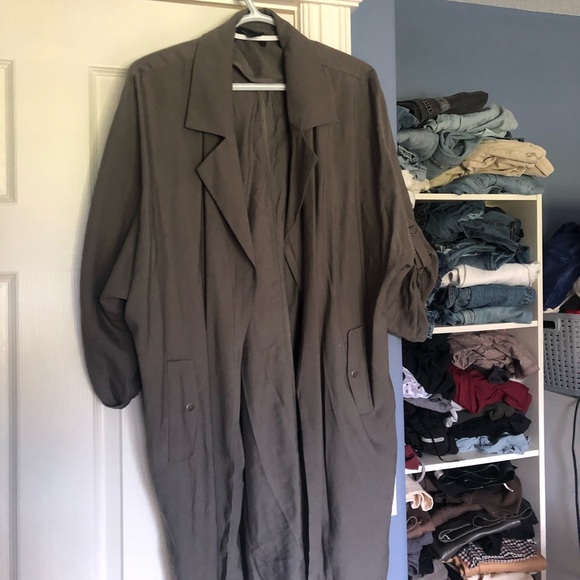 GREY DUSTER COAT 2k inspired!!! - Picture 2 of 3